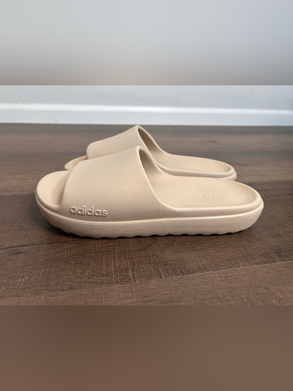 Adidas Adilette Lumia Slide Sandal Clay Brown Men's Size 7 Cloudform Slip-On